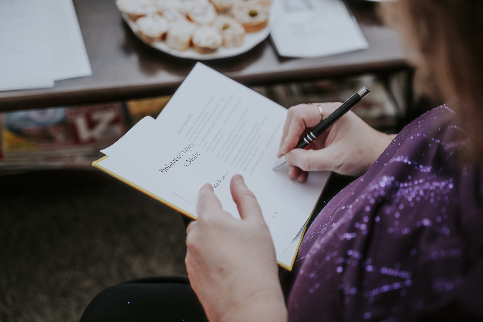 Křest knihy Probuzené vzpomínky z Mořic